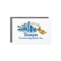 TCB Trumpet Logomagnet