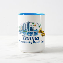 TCB Trumpet Logotyp Mugg