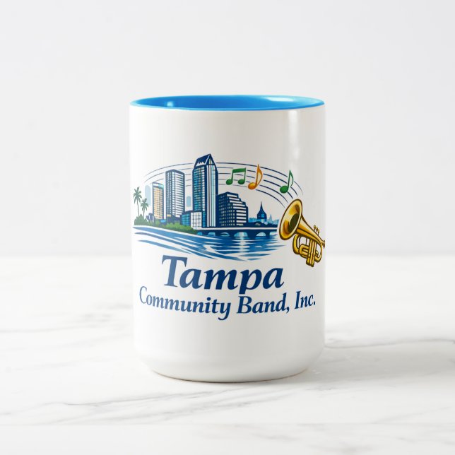 TCB Trumpet Logotyp Mugg (Center)