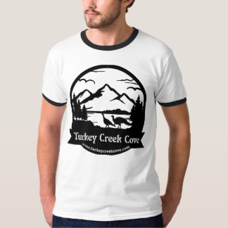 TCC svart logotyp manar, halvskjorta T Shirt