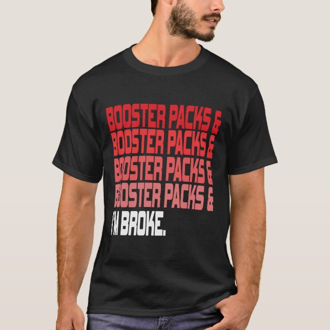 TCG-spel för handelskort - Ljudig bokosterförpackn T Shirt (Framsida)