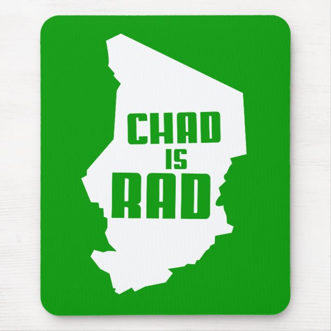 Tchad är (fast) Rad, Musmatta (Framsidan)