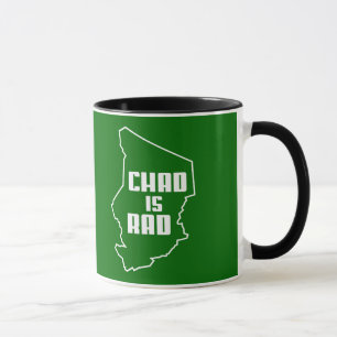 Tchad är Rad skisserar Mugg