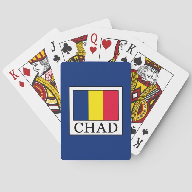 Tchad Casinokort (Baksidan)