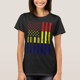 Tchad Flagga Amerika.. Det finns i mitt DNA för Ch T Shirt