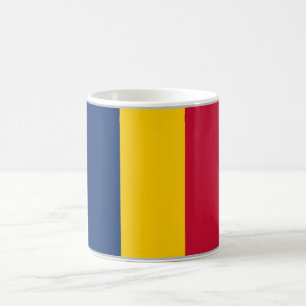 Tchad - Flagga - Kaffemugg