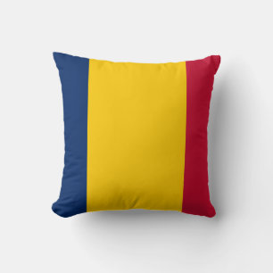 Tchad-Flagga Kudde