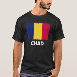 Tchad Flagga Support Chadiska People Women Manar T Shirt