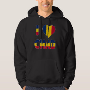 Tchad i Stil i Kärlek Hoodie