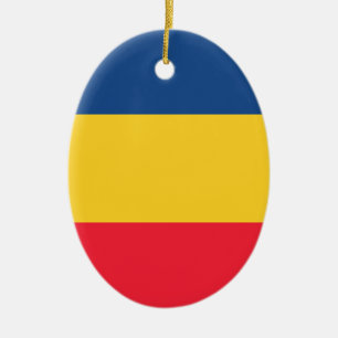Tchad Julgransprydnad Keramik