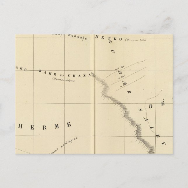 Tchad-Sjö-regionen 23 Vykort (Framsida)