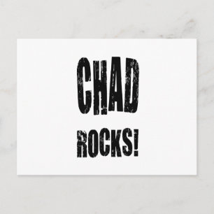 Tchad Sten! Vykort