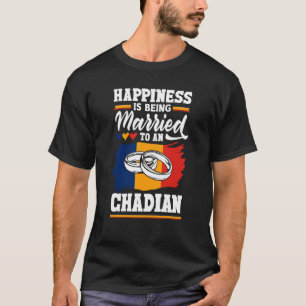 Tchad Tchads Flagga är frestad T Shirt