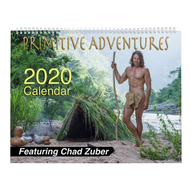 Tchad Zubers primitiva Äventyr 2020-kalender Kalender (Omslag)