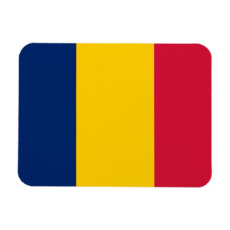 Tchads flagga magnet