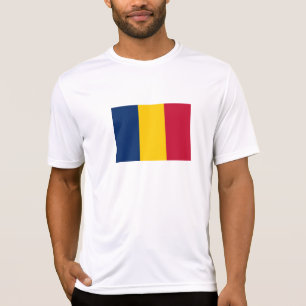 Tchads flagga t shirt