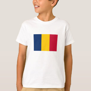 Tchads flagga t shirt