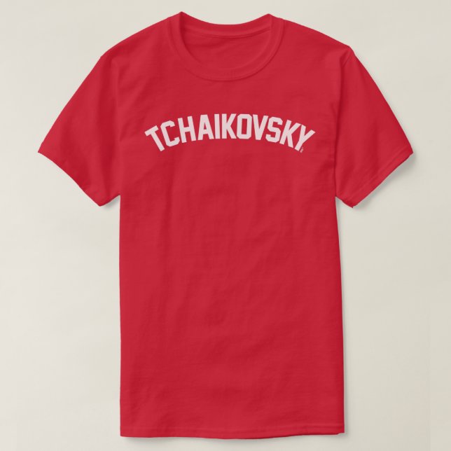 TCHAIKOVSKY EST T SHIRT (Design framsida)