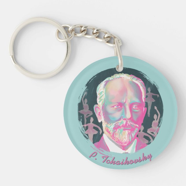Tchaikovsky Färgrik Porträttcitat (Framsidan)