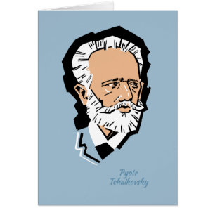 Tchaikovsky Hälsningskort