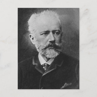 Tchaikovsky Photo Porträtt Vykort