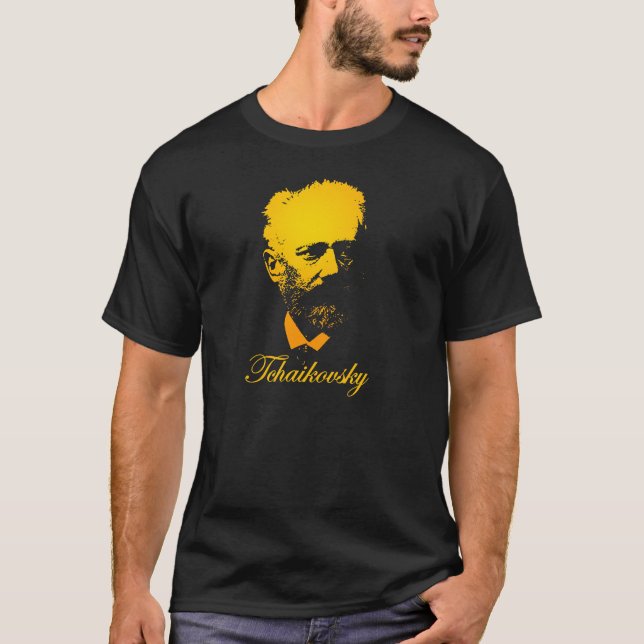 Tchaikovsky utslagsplatsskjorta tee shirt (Framsida)
