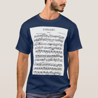 Tchaikovsky Violin Converto Graphic T Shirt