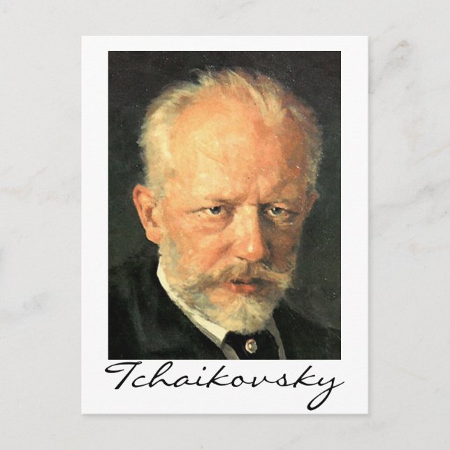 Tchaikovsky Vykort (Framsida)