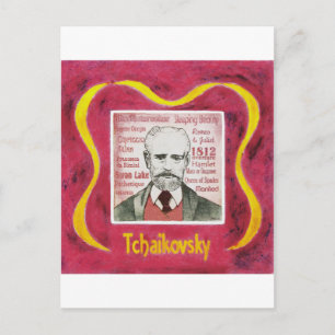 Tchaikovsky-vykort Vykort