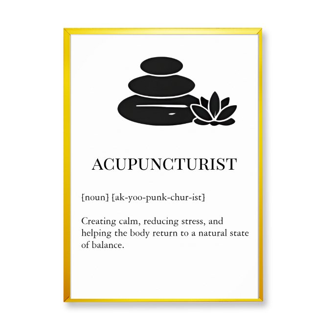 TCM-väggkonst för akupunkturväggskarta Poster (Acupucture clinic wall decor art,  acupuncture wall chart)