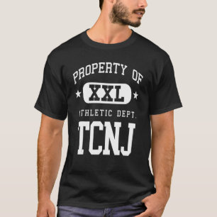 TCNJ XXL Athletic School Egendom T Shirt