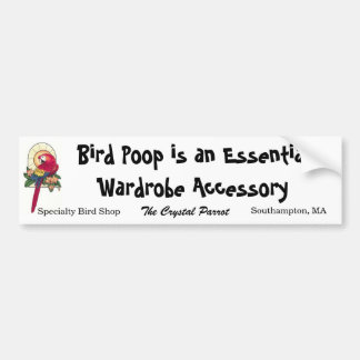 Tcp-fågelPoop Bildekal