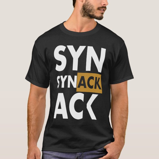 TCP-IP för nätverksadministratör för IT-servrar T Shirt (Framsida)