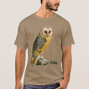 TCWC - Ladugårdugglavintage med logotypen Tee