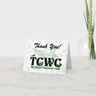 TCWC - Logotyptackkort Tack Kort