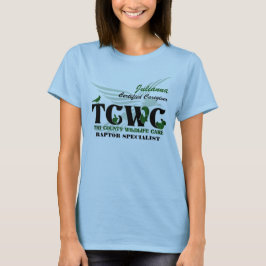 TCWC-logotypvolontär - beställnings- T Shirt