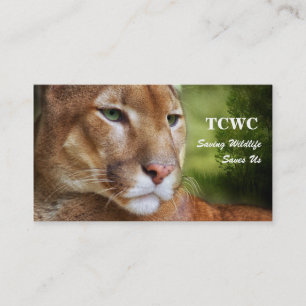 TCWC - Visitkort för logotyppuma Volunteer