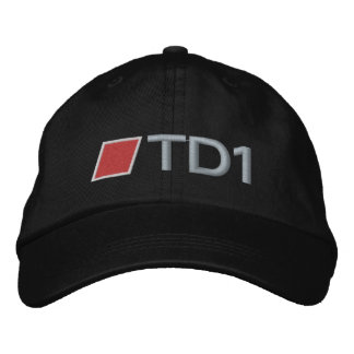 TD1 justerbar höjd Broderad Keps