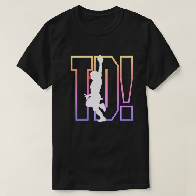 TD! Football T-Shirt (Design framsida)