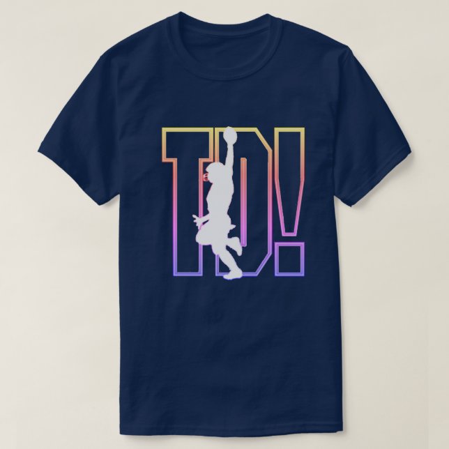 TD! Football T-Shirt (Design framsida)