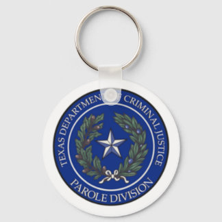 TDCJ Parole Division Keychain Nyckelring