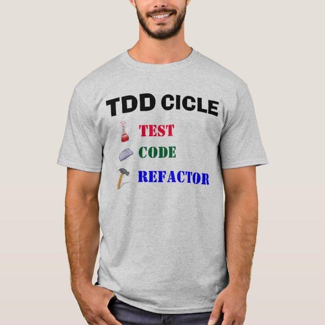 TDD Cicle Tee (Framsida)