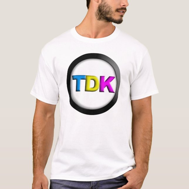 TDK-logotyp T-shirt (Framsida)