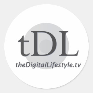 tDL-klistermärken Runt Klistermärke