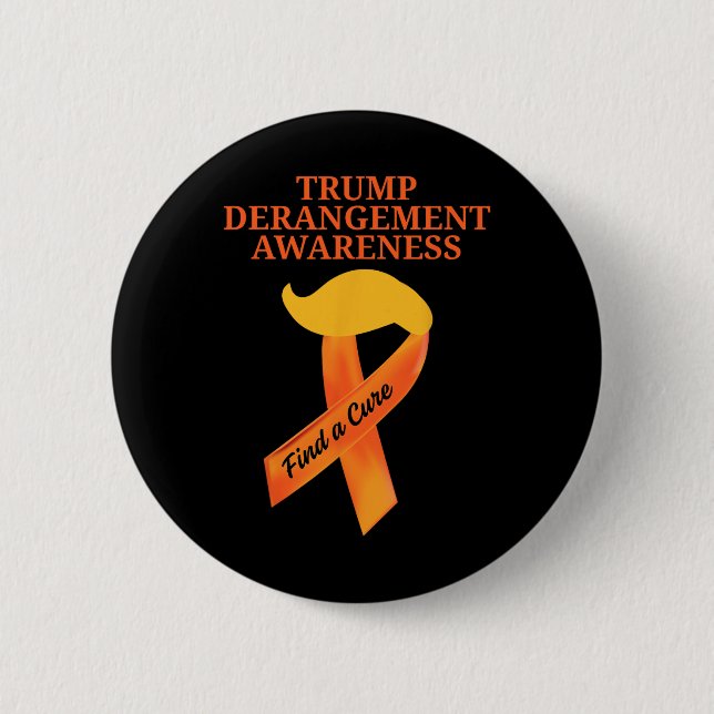 Tds Awareness Trump Derangement Syndrome Awareness Knapp (Framsida)