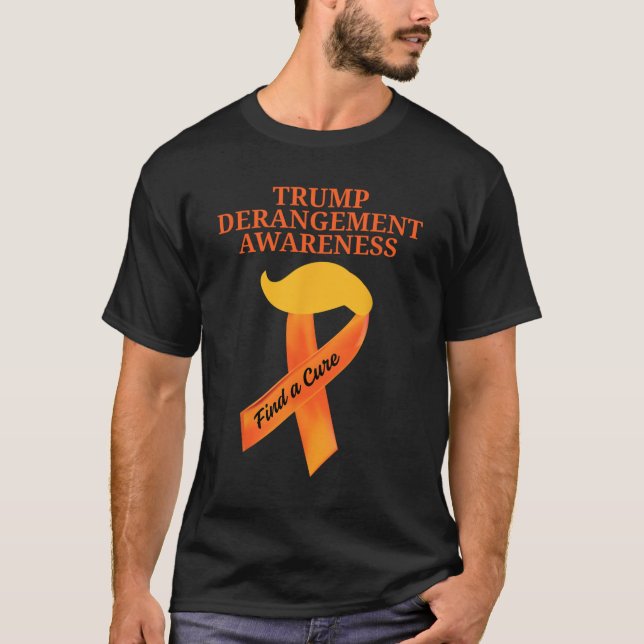 Tds Awareness Trump Derangement Syndrome Awareness T Shirt (Framsida)