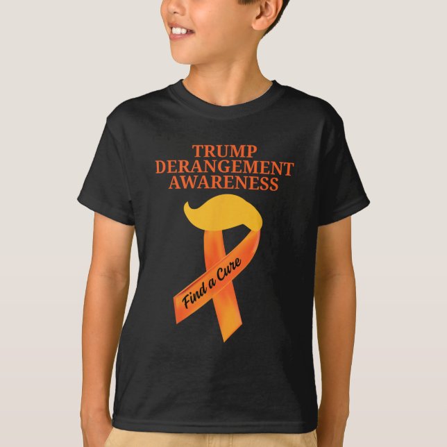 Tds Awareness Trump Derangement Syndrome Awareness T Shirt (Framsida)