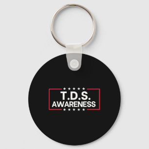 Tds Trump Derangement Syndrome Roligt Trump-stöd Nyckelring