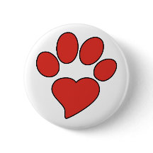 TDU Paw-knapp - Rund