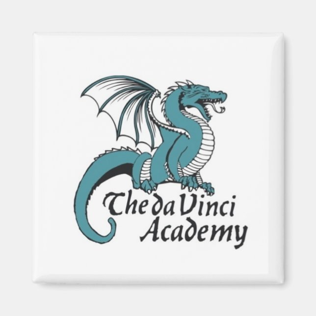 TdVA kvadratmagnet Magnet (Framsidan)